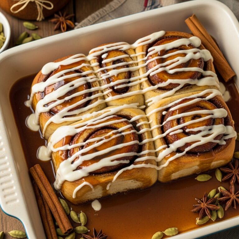 Chai Cinnamon Rolls