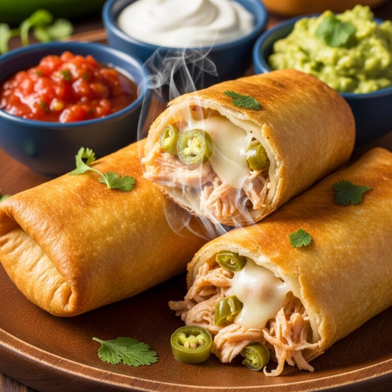 Chicken Chimichangas
