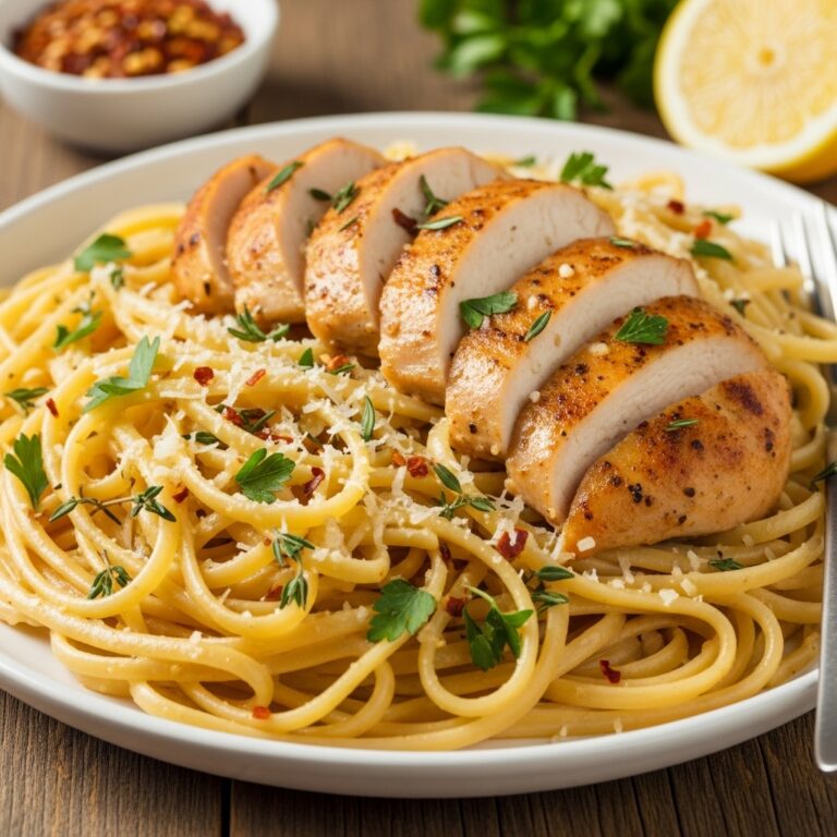 Cowboy Butter Chicken Linguine
