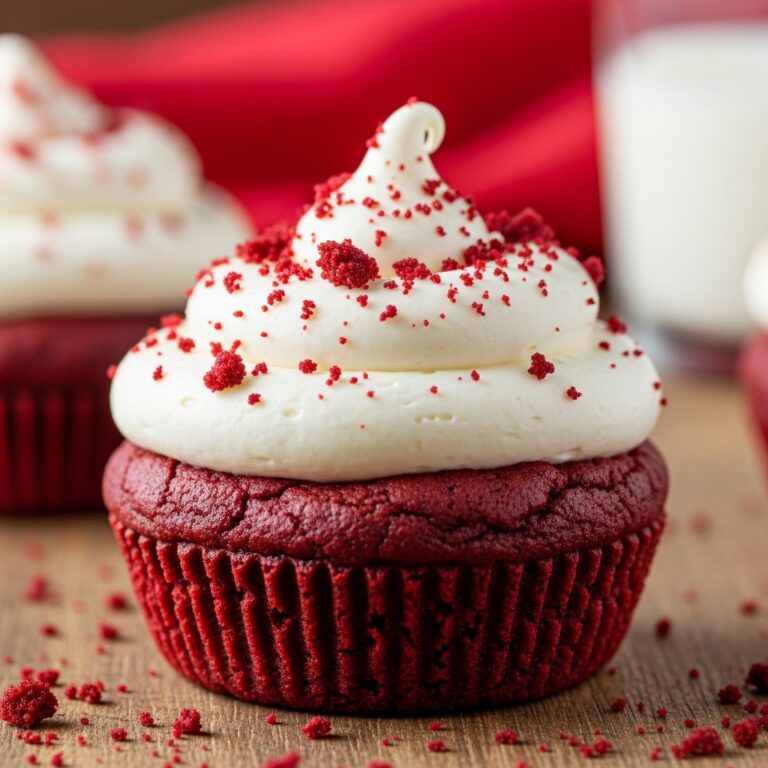 Crumbl red velvet cupcake cookies