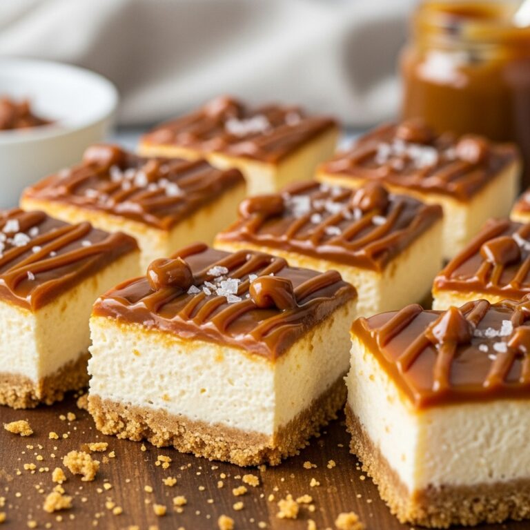 Dulce de Leche Cheesecake Bars