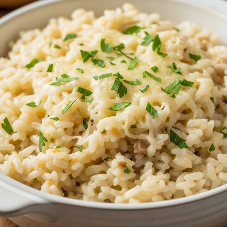 Garlic Parmesan Rice