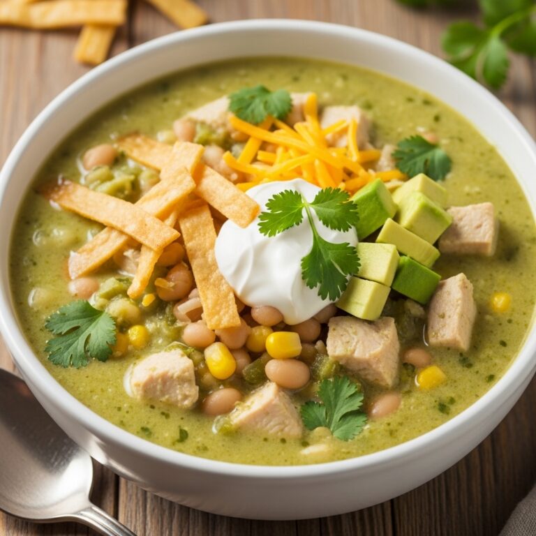 Green Enchilada Chicken Soup Recipe