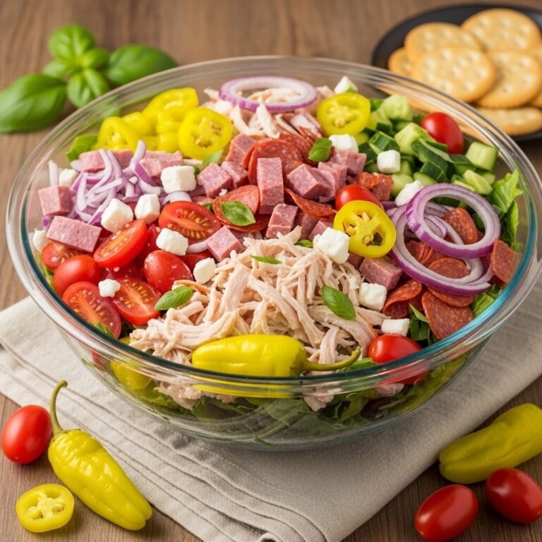 Italian Grinder Chicken Salad