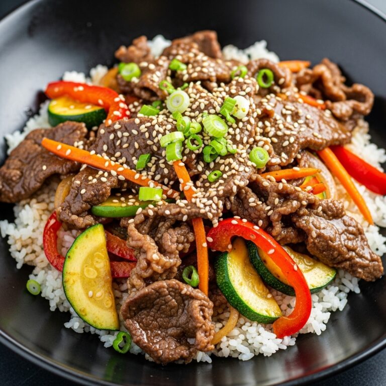 Korean Beef Stir Fry