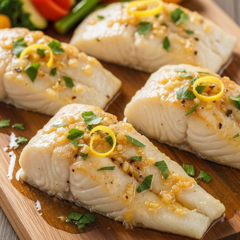 Lemon Garlic Butter Fish