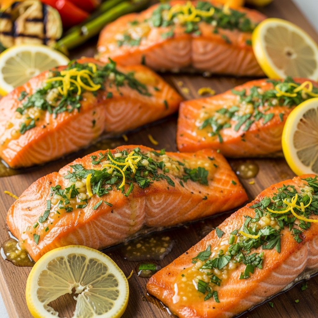 Lemon Garlic Salmon