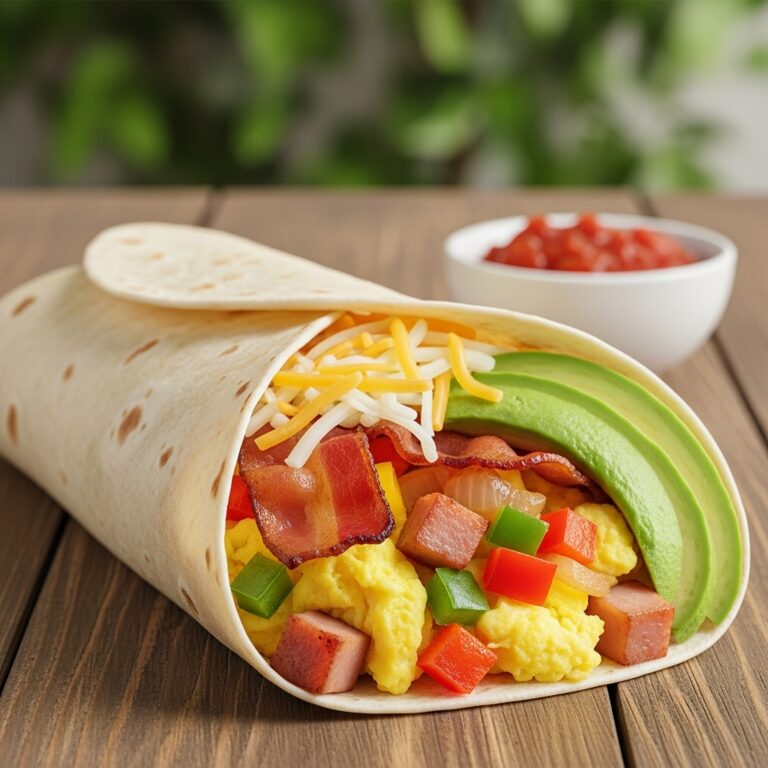 Low-Carb Breakfast Burrito