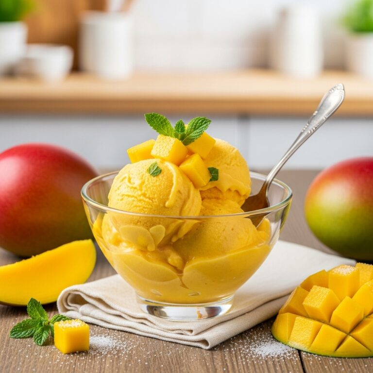 Mango Frozen Yogurt