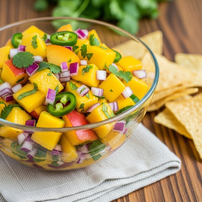 Mango Peach Salsa