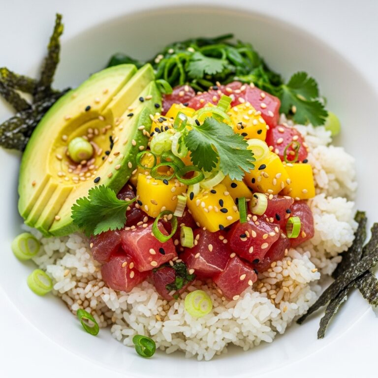 Mango Tuna Bowl