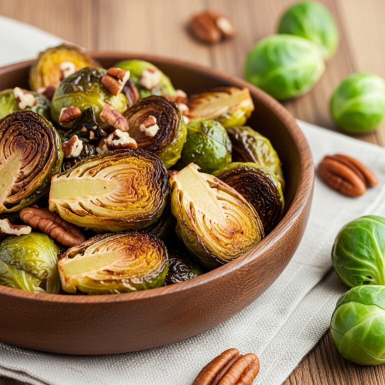 Maple Dijon Brussels Sprouts