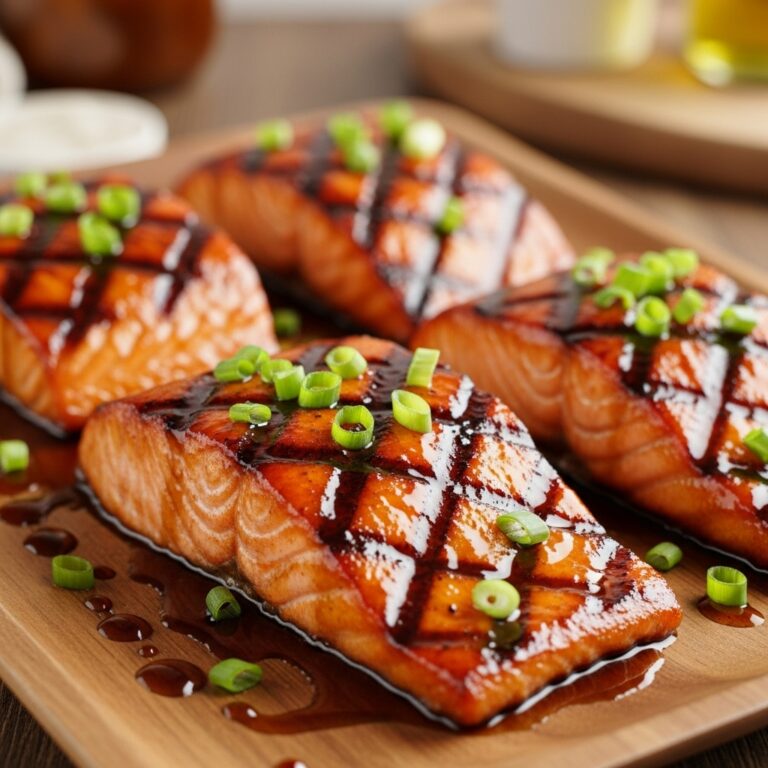 Maple Glazed Salmon