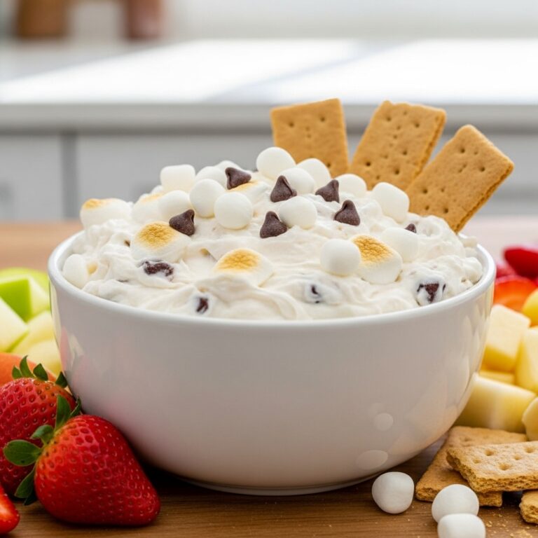 Marshmallow Cheesecake Dip