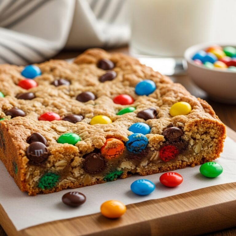 Monster Cookie Bars