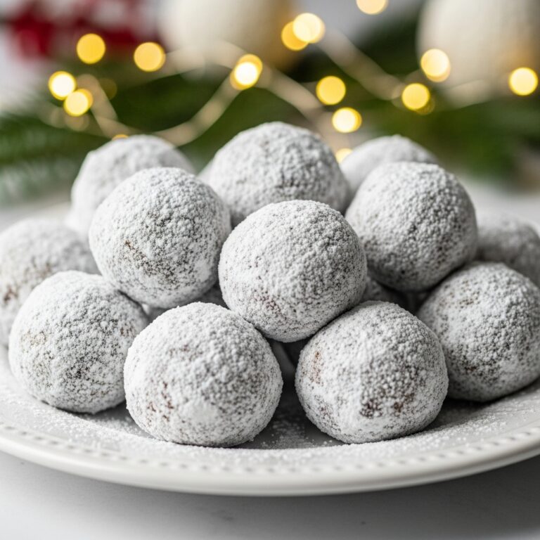 Snowball Oreo Cookie Balls
