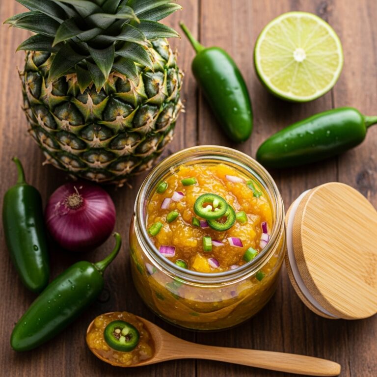 Spicy Pineapple Jalapeño Chutney