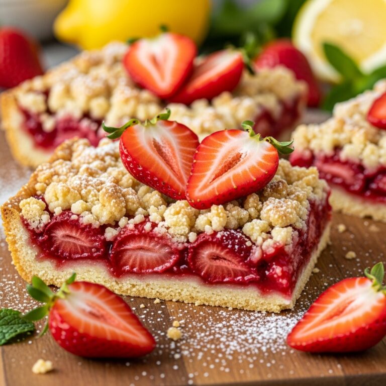 Strawberry Pie Bars