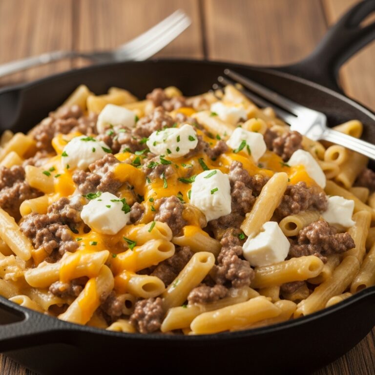 Cheeseburger Pasta