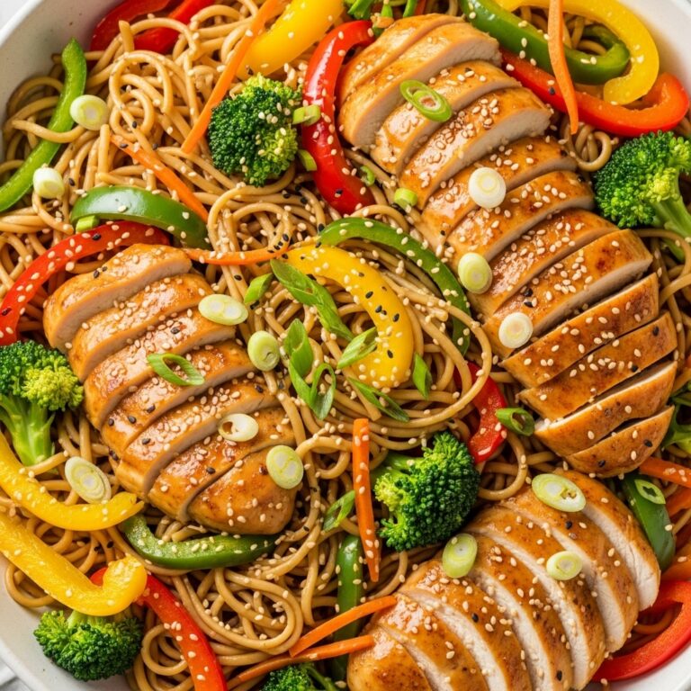Chicken Teriyaki Noodles