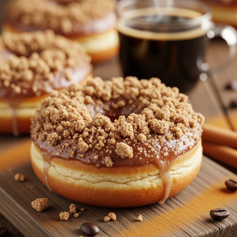 Coffee Cake Donuts