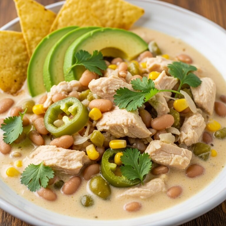 Creamy White Chicken Chili Recipe