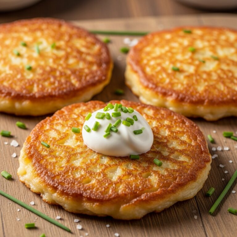 German Potato Pancakes Kartoffelpuffer