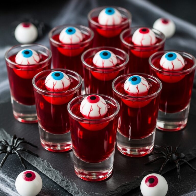 Halloween Eyeball Jello Shots