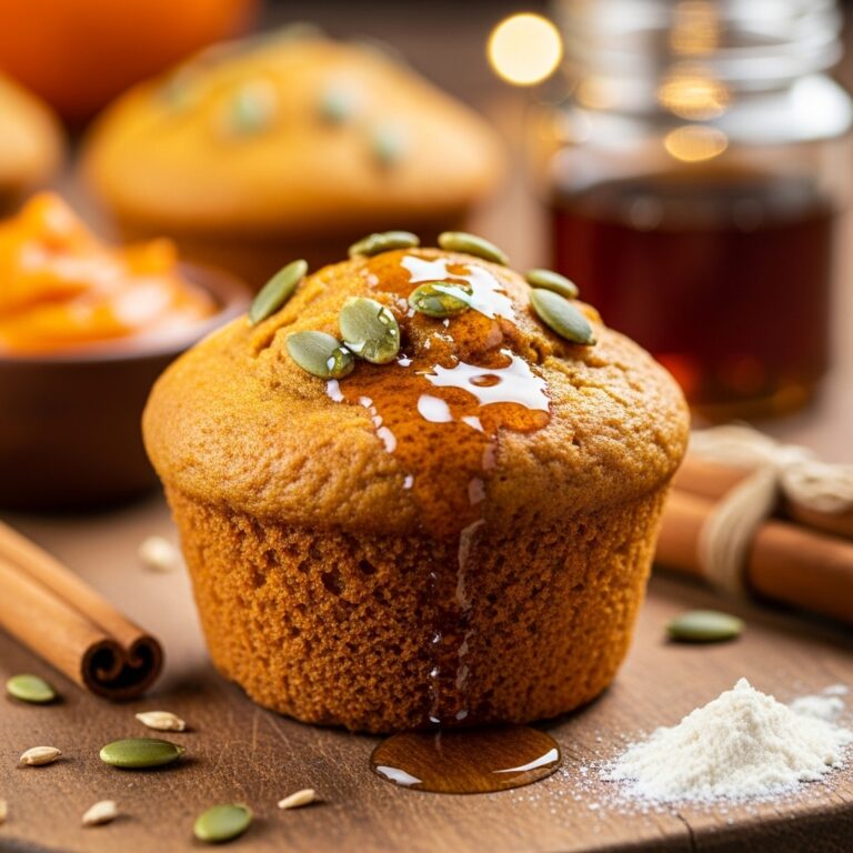 Healthy Greek Yogurt Pumpkin Muffins