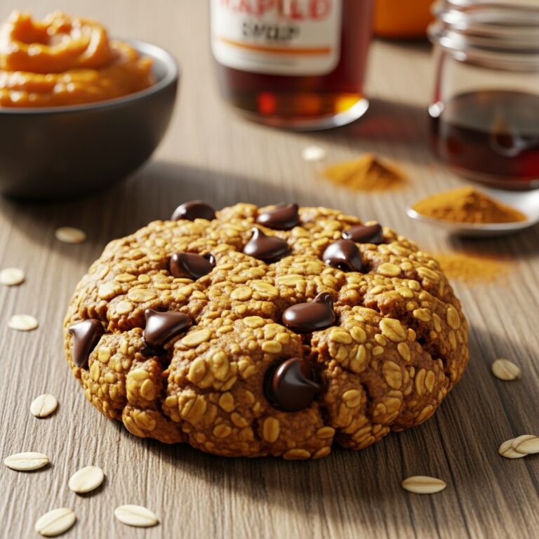 Healthy Pumpkin Oat Cookies