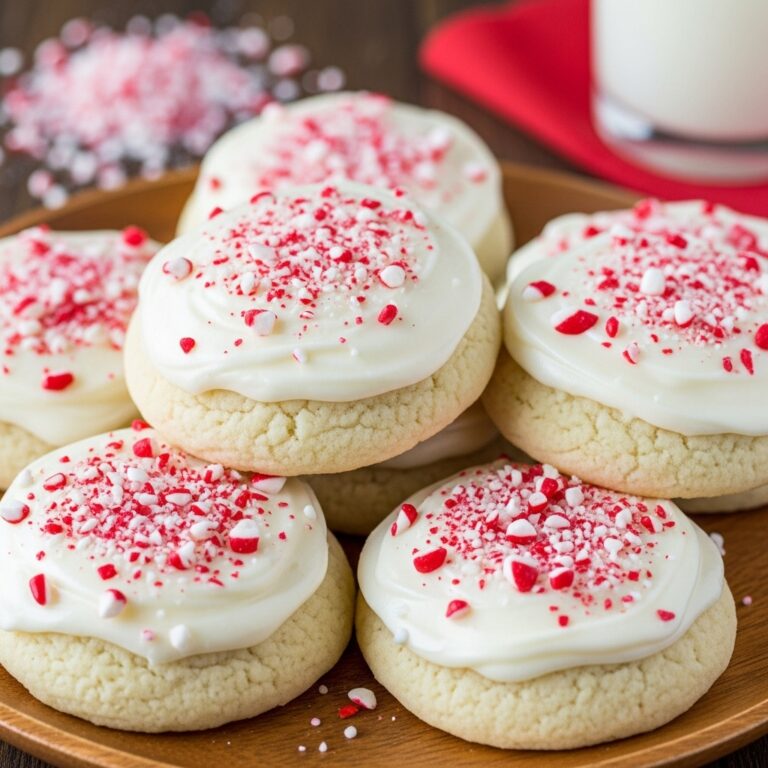 Peppermint Meltaway Cookies