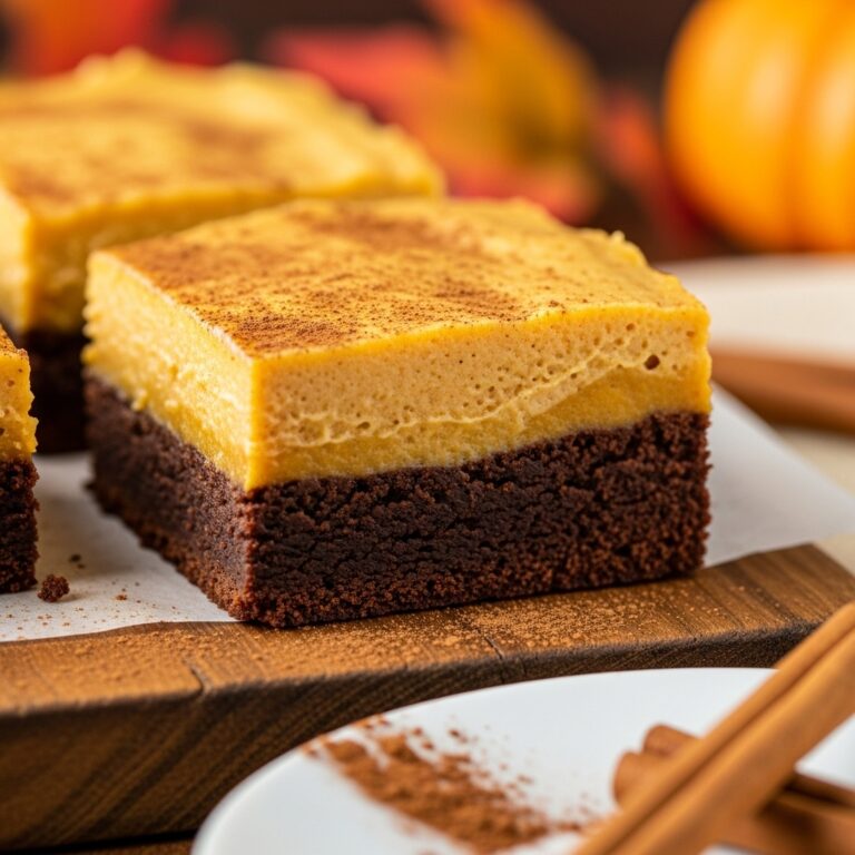 Pumpkin Brownies