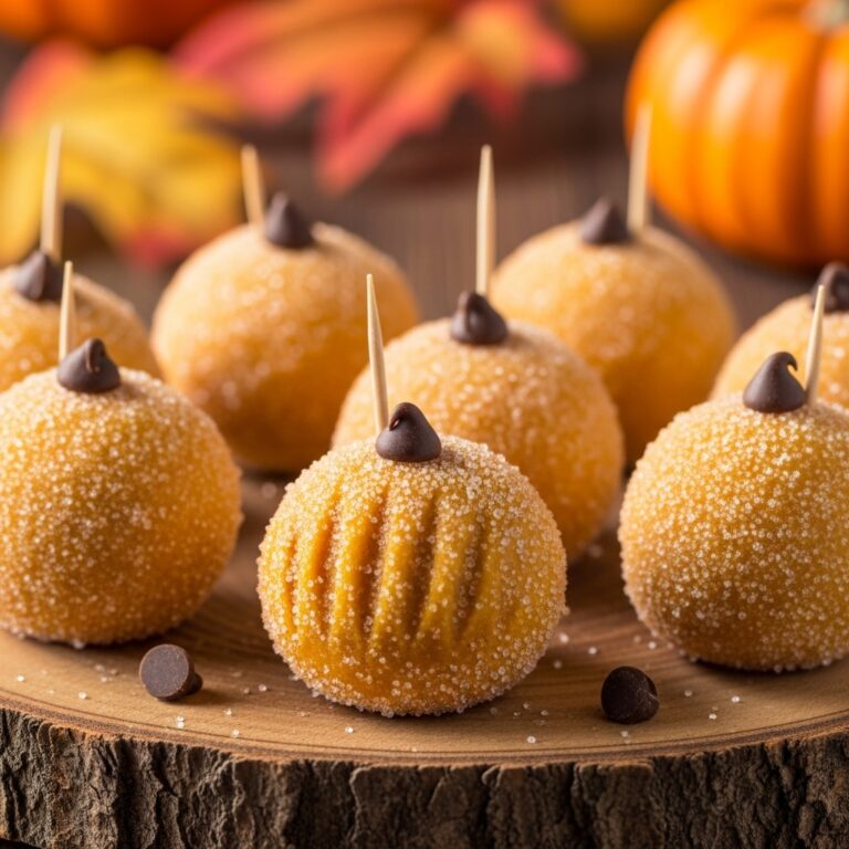 Pumpkin Cheesecake Truffles