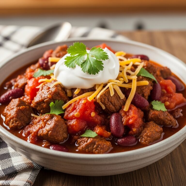 Slow Cooker Chili Con Carne