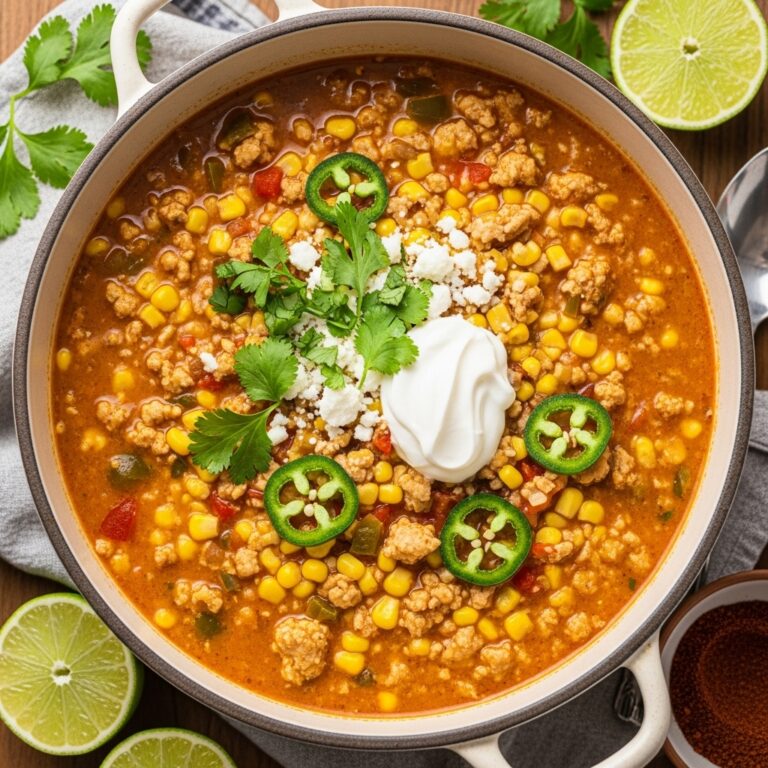 Street Corn Chicken Chili
